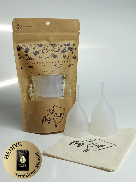 2'li Paket S/L Just My Menstrual Cup ( Adet Kabı ) (2 Pcs)